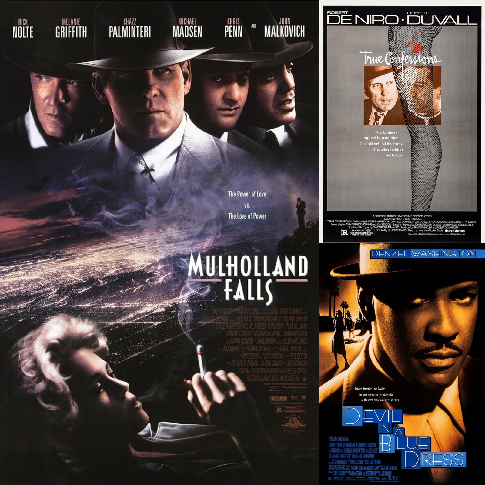 devil in a blue dress roger ebert MOVIE MONDAY: Reviews of Mulholland Falls, True Confessions, and New-260802