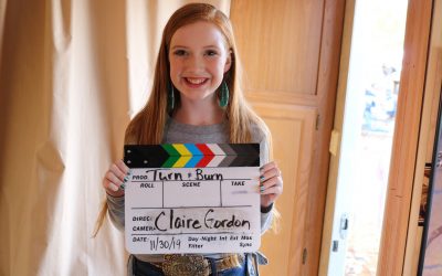 FRIDAY ANNOUNCEMENT: Claire Gordon Cast as Teen Jessica in TURN AND BURN