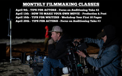 Announcing April Filmmaking Classes