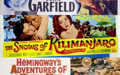 MOVIE MONDAY: Reviews of Hemingway’s Adventures of a Young Man, The Snows of Kilimanjaro, and The Breaking Point